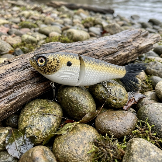 GlideBaits-7” Golden Shad